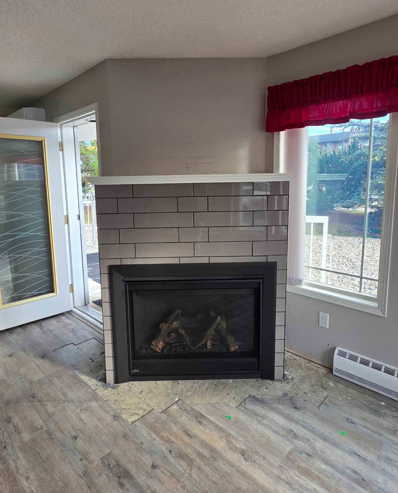 Fireplace after refresh