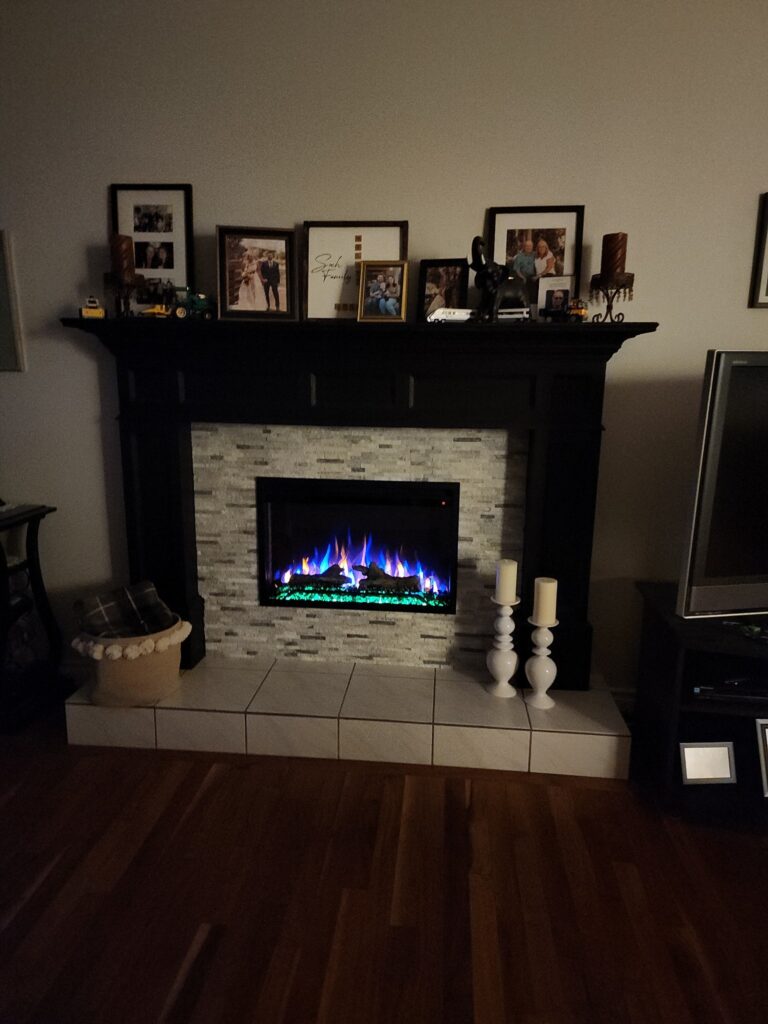 Fireplace project